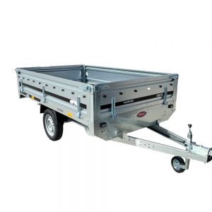 Remorca auto 750 kg mono ax cu obloane detasabile