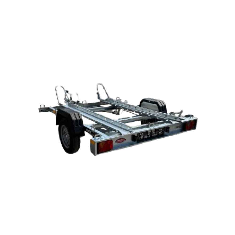 Remorca auto transport 2 motociclete Martz GP2 750kg