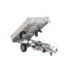 Remorca auto balast basculabila 750kg mono ax cu foi de arc