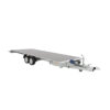 Platforma platou trailer auto 600cm de 3500kg cu dublu ax