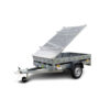 Remorca auto cu capac aluminiu Premium 201 Martz 750kg