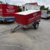 Remorca cu prelata 200x108x90 second hand 2025 mono ax 750kg