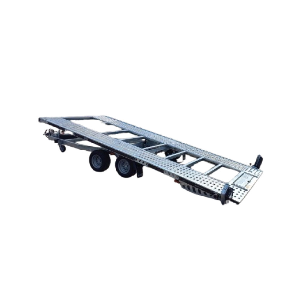 Trailer Auto GRAVITY LOW 27.45 dublu ax 2700 kg | 450 x 210