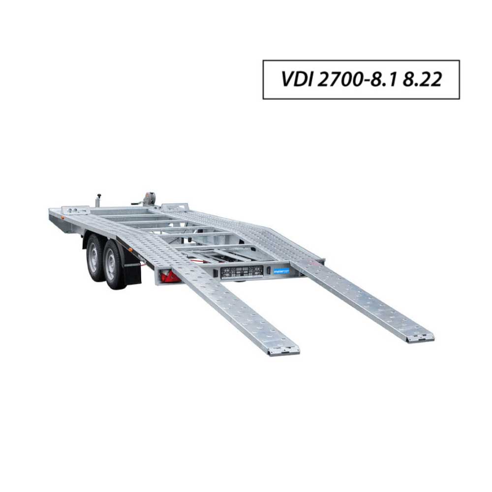 trailer auto remorca slep martz gt plus 450 vdi dublu ax 2700kg