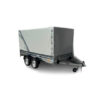 Remorca auto Alfa 13015MN.75T dublu ax 750kg cu prelata
