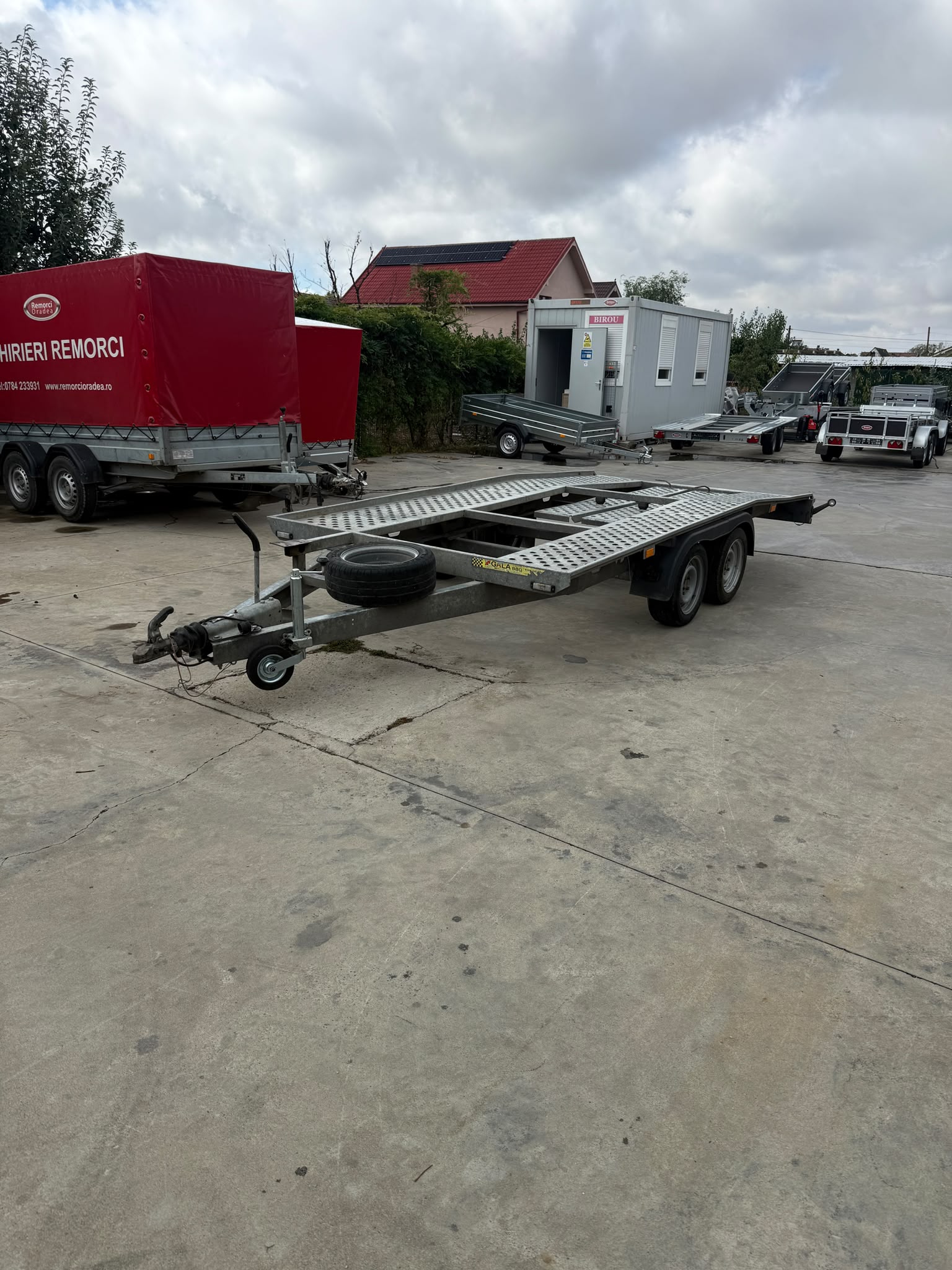 trailer gala 4m 2000kg second hand 2023